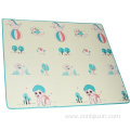 cartoon Children climbing seamless gap rolled-up play mat